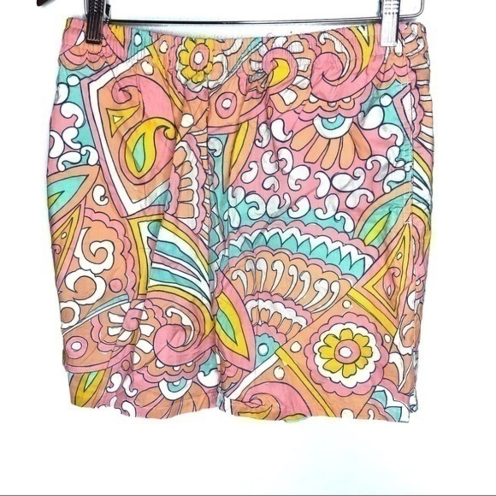 VIntage Woolrich women’s pull on high rise swim trunks